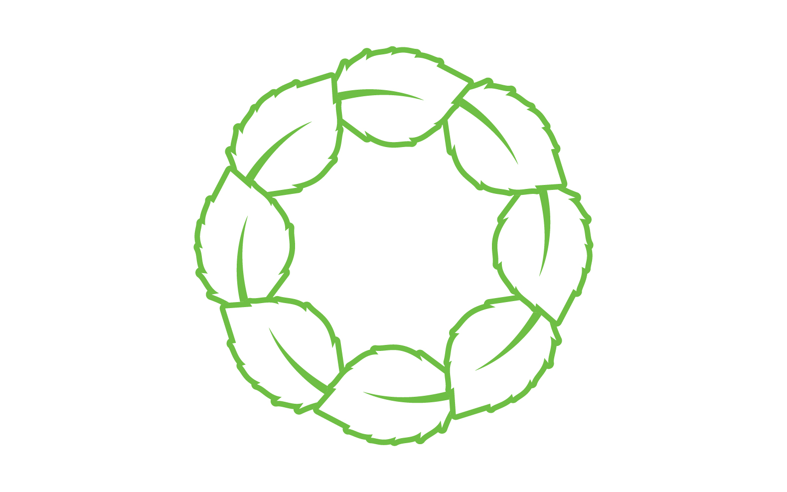 Kit Graphique #327012 Green Feuille Divers Modles Web - Logo template Preview