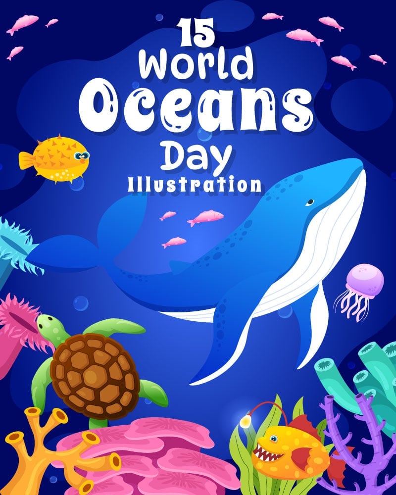 Kit Graphique #327027 World Oceans Divers Modles Web - Logo template Preview