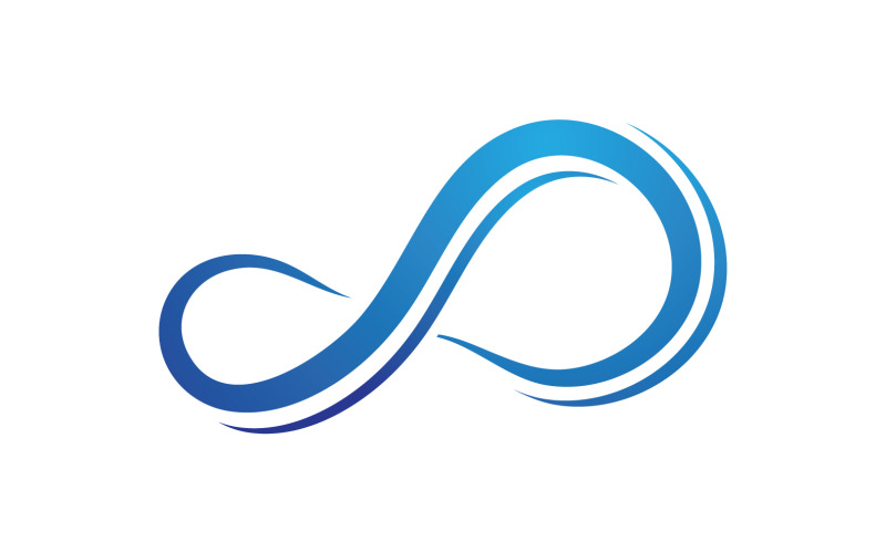 Loop design line infinity logo vector v11 Logo Template