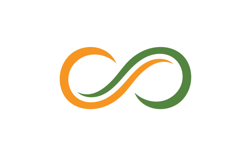 Loop design line infinity logo vector v12 Logo Template