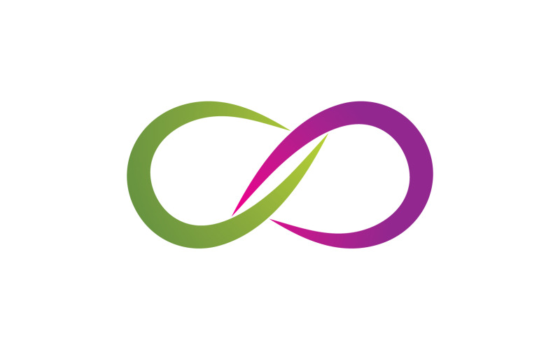 Loop design line infinity logo vector v2 Logo Template