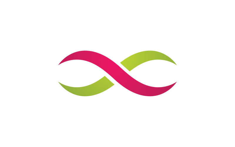 Loop design line infinity logo vector v6 Logo Template