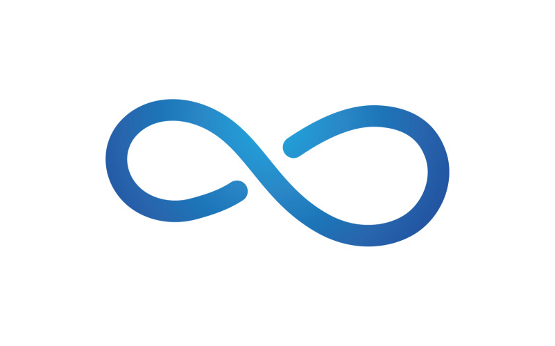 Loop design line infinity logo vector v7 Logo Template