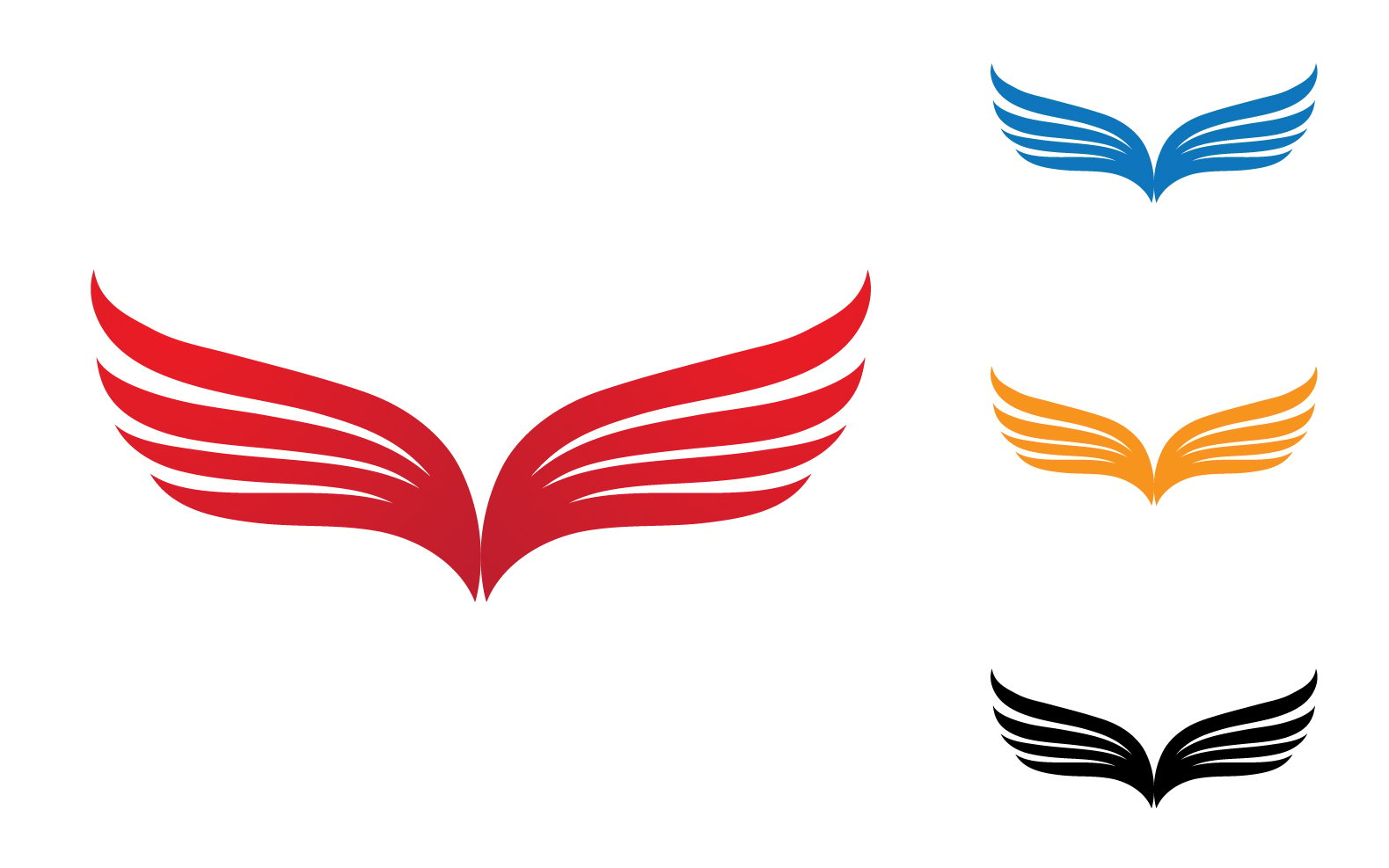 Template #327107 Bird Wing Webdesign Template - Logo template Preview