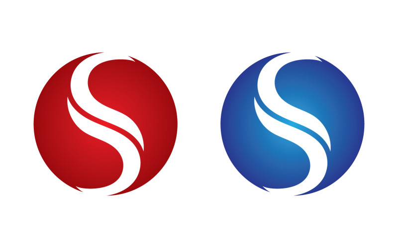S business symbol company logo name v10 Logo Template