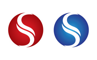 S business symbol company logo name v10
