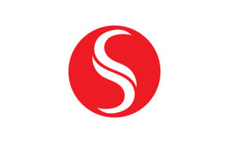 S business symbol company logo name v12