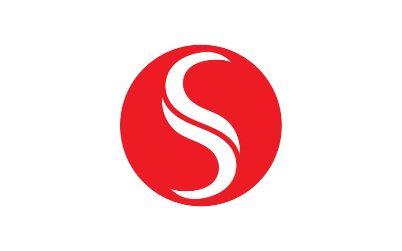 S business symbol company logo name v12 Logo Template
