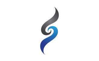 S business symbol company logo name v6