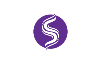 S business symbol company logo name v8