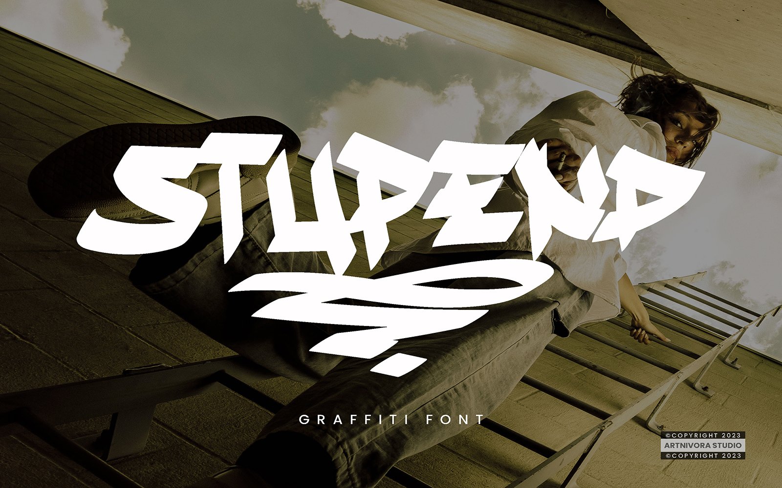 Template #327382 Fonts Display Webdesign Template - Logo template Preview