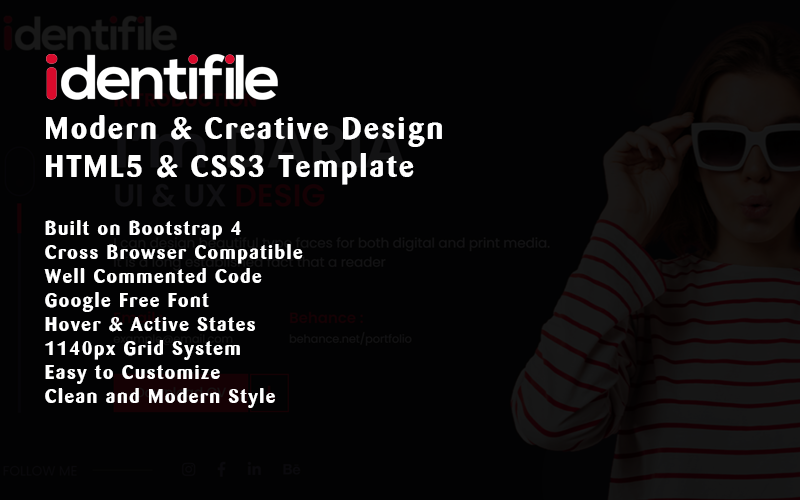 Portfolia Creative Portfolio HTML Template