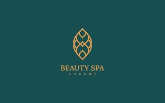 Beauty Spa Line Art Logo Style 1