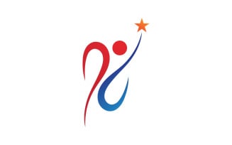 Gas oil symbol flame logo vector v1