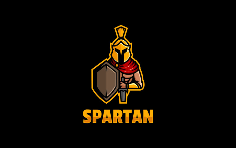 Spartan E-sports and Sports Logo Logo Template