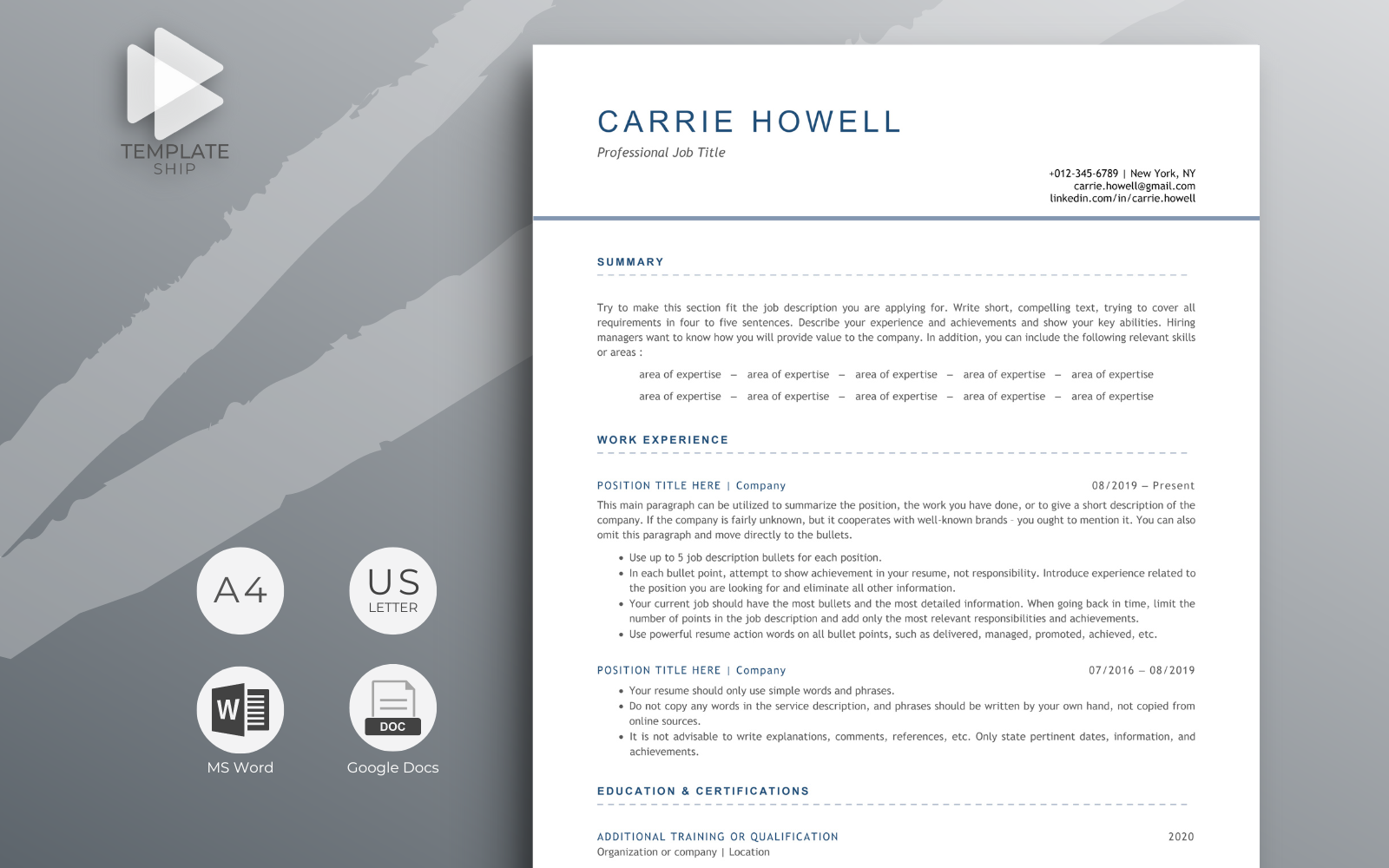 Kit Graphique #327429 Resume Template Divers Modles Web - Logo template Preview