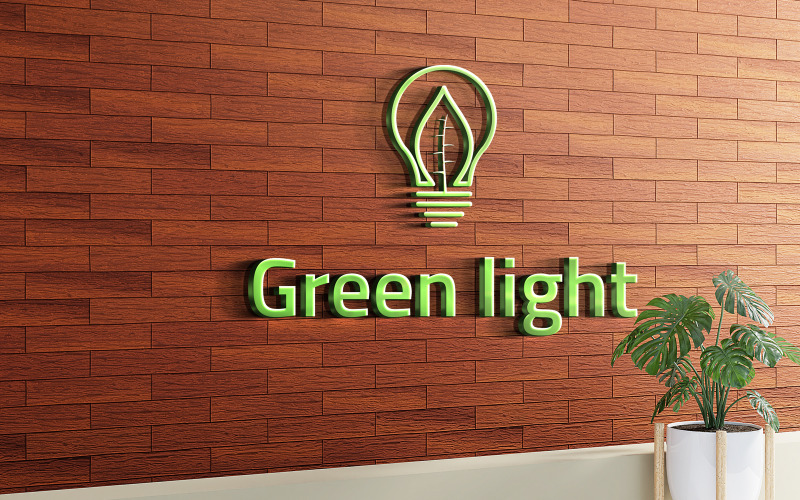 Green Light Logo Design Template Logo Template