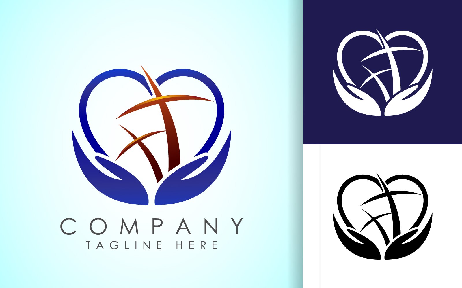 Kit Graphique #327546 Belief Catholic Divers Modles Web - Logo template Preview
