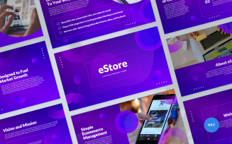 eStore - E-commerce Presentation Keynote Template
