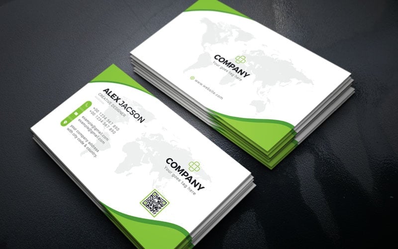 Template #327696 Business Card Webdesign Template - Logo template Preview