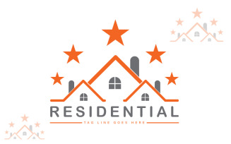 Residential Logo Template - Real Estate Logo