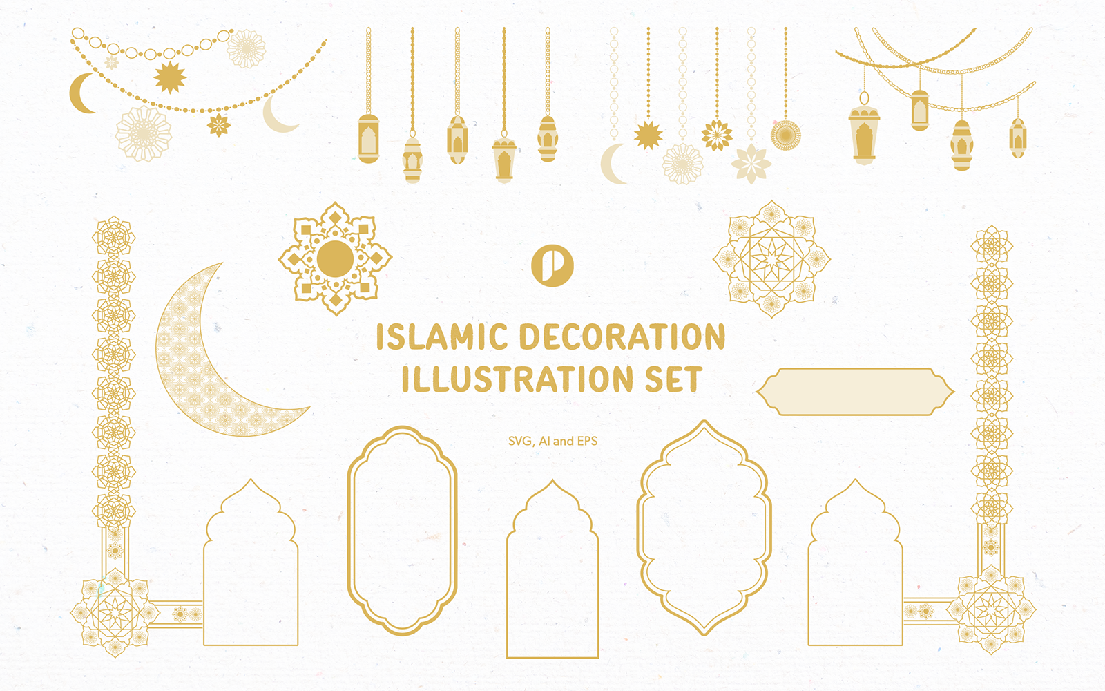 Kit Graphique #327707 Islamique Dcoration Divers Modles Web - Logo template Preview