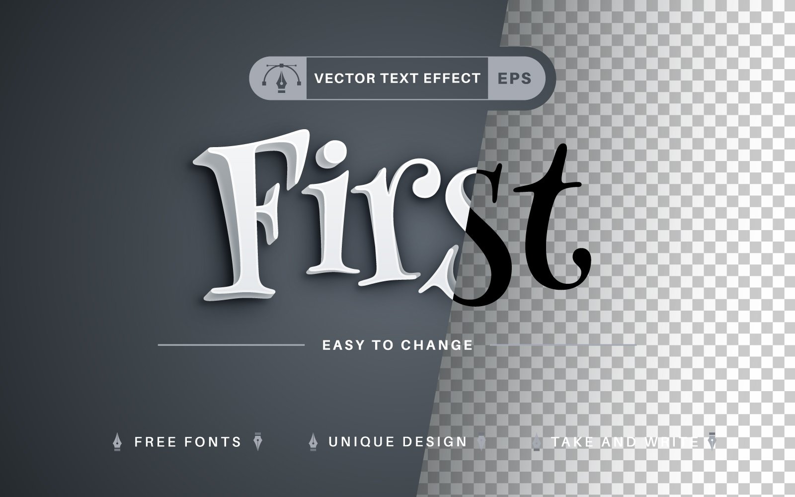 Kit Graphique #327720 Effet Font Web Design - Logo template Preview