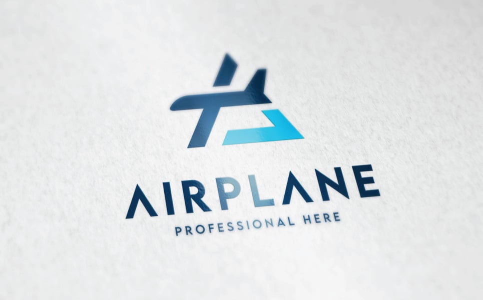 Template #327761 Airplane Aircraft Webdesign Template - Logo template Preview
