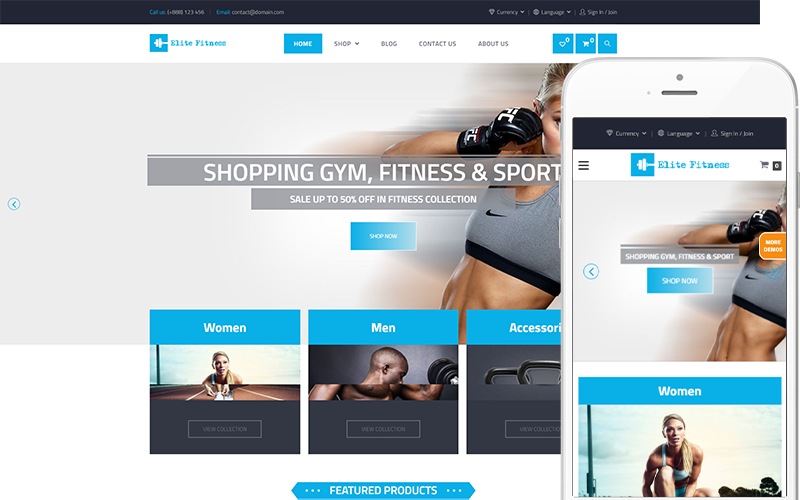Template #327781 Theme Woocommerce Webdesign Template - Logo template Preview