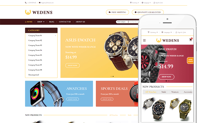 Template #327782 Theme Woocommerce Webdesign Template - Logo template Preview