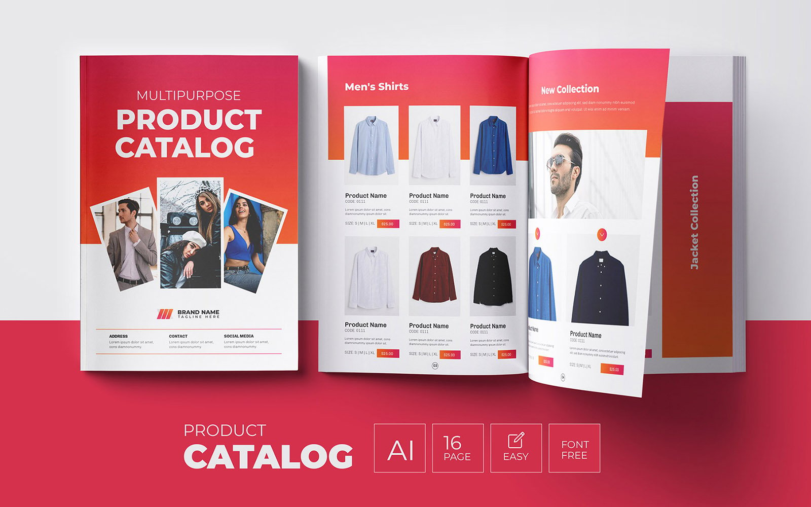 Kit Graphique #327793 Catalogueue Design Web Design - Logo template Preview