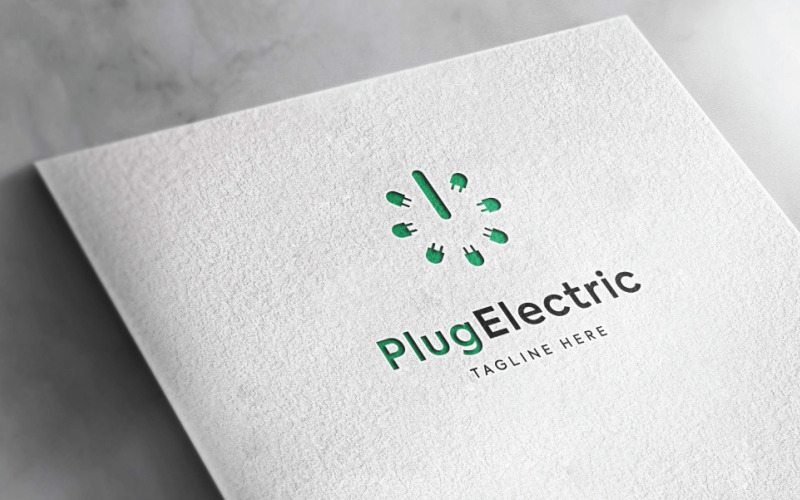 Electrical Logo or Plug Logo or Electricity Logo Logo Template