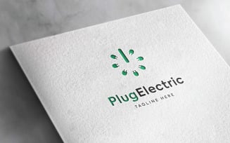 Electrical Logo or Plug Logo or Electricity Logo