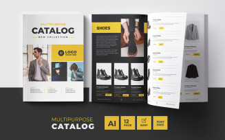 Fashion Catalog Layout Template or Multipurpose catalog template