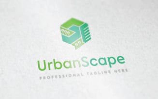 Letter U and S Logo or Urban Scape Logo