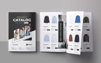 Product catalogue template or Catalog layout design