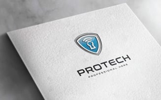 Protect Technologies Logo Security Logo