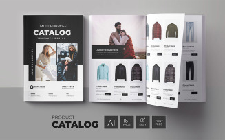Clothing Product Catalog or Fashion Photography Catalog and Brochure