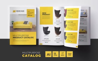 Multipurpose catalog or Furniture catalog design