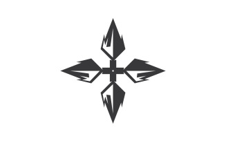 Spear logo for element design design vector v49