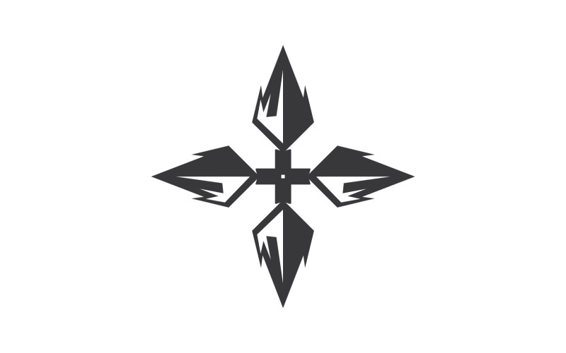 Spear logo for element design design vector v49 Logo Template