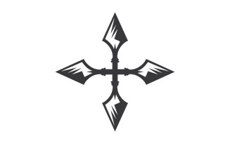 Spear logo for element design design vector v54