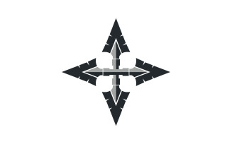 Spear logo for element design design vector v56