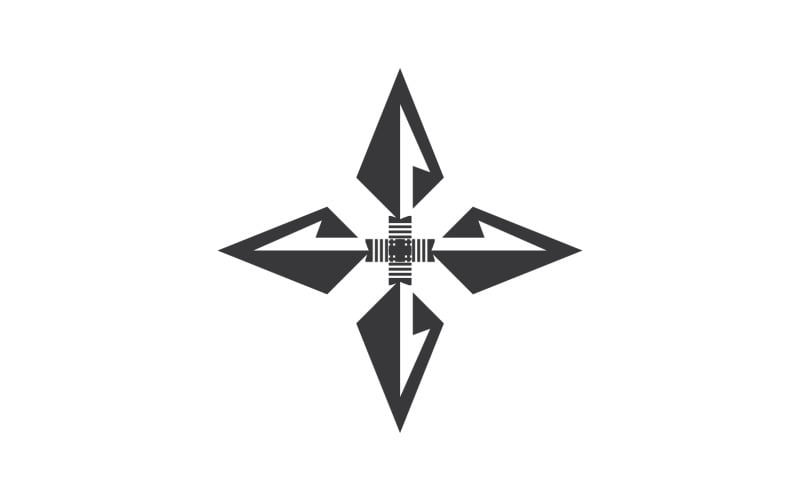 Spear logo for element design design vector v57 Logo Template