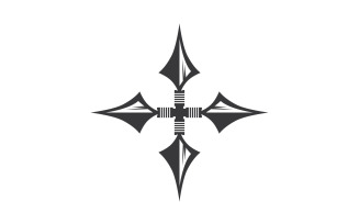 Spear logo for element design design vector v59
