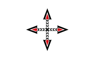 Spear logo for element design design vector v60