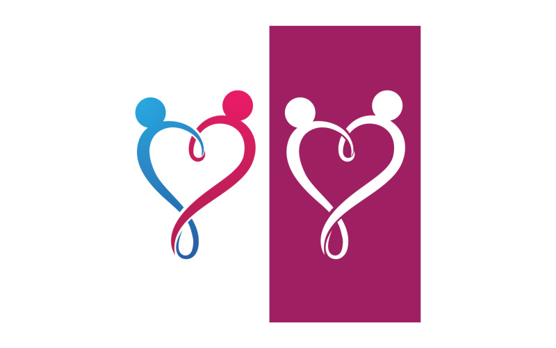 Adoption children family care logo health v18 Logo Template