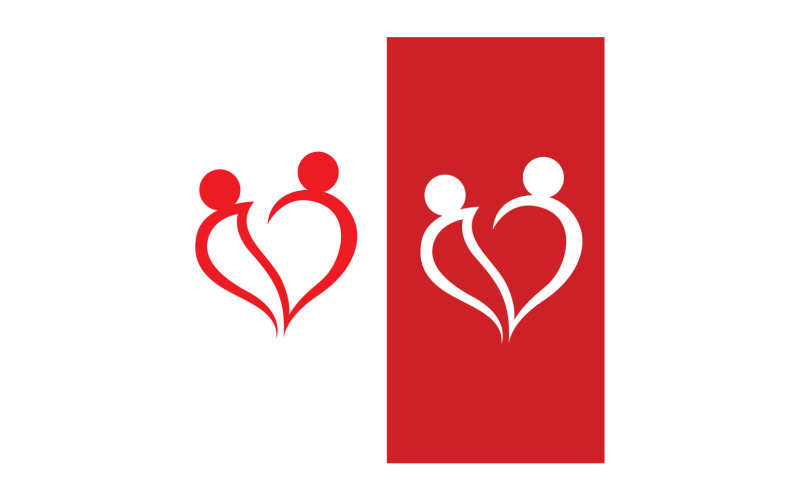 Adoption children family care logo health v19 Logo Template