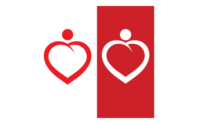 Adoption children family care logo health v1 Logo Template