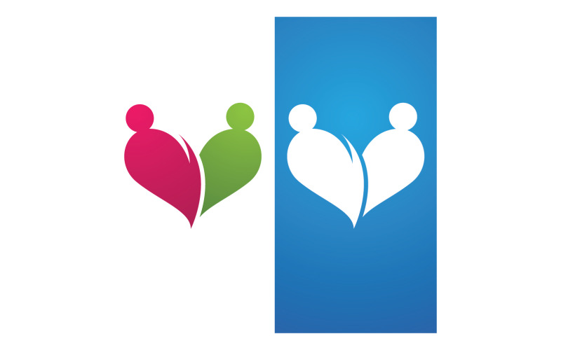 Adoption children family care logo health v6 Logo Template